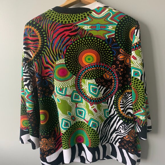 Vintage Joseph Ribkoff top / cardigan - Picture 2 of 6